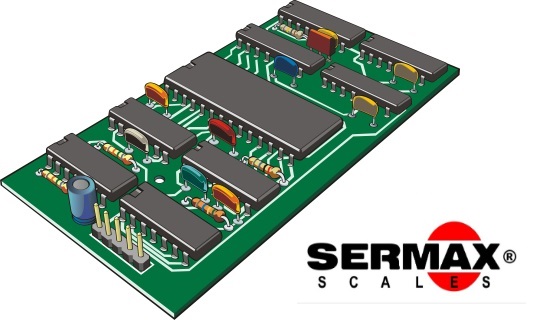 Electronica desarrollada por Weigma, utilizada por el Sermax Scales, totalmente compatible.